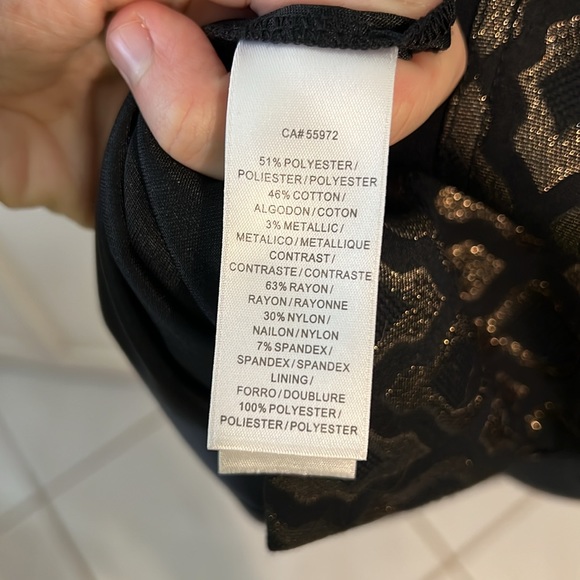 Laundry by Shelli Segal Black Printed Dress - Picture 6 of 6